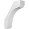 Ekena Millwork 6-in. W x 18-in. D x 24-in. H Legacy Architectural Grade PVC Knee Brace BRCP06X18X24LEC - alternate 1